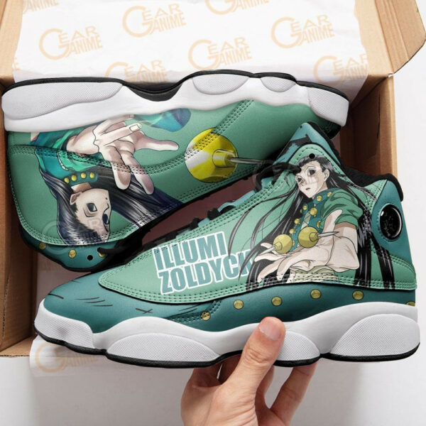 Illumi Zoldyck Shoes Custom Anime Hunter X Hunter Sneakers 3
