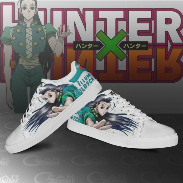 Illumi Zoldyck Skate Shoes Hunter X Hunter Anime Sneakers SK11 4