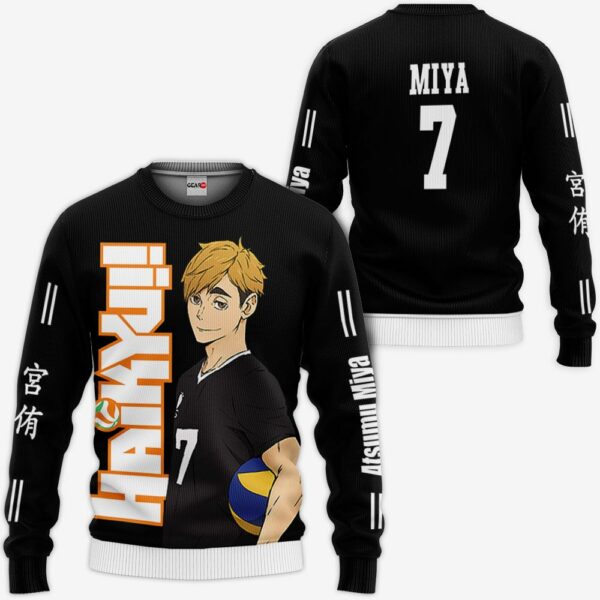 Inarizaki Atsumu Miya Hoodie Haikyuu Anime Merch Clothes 2