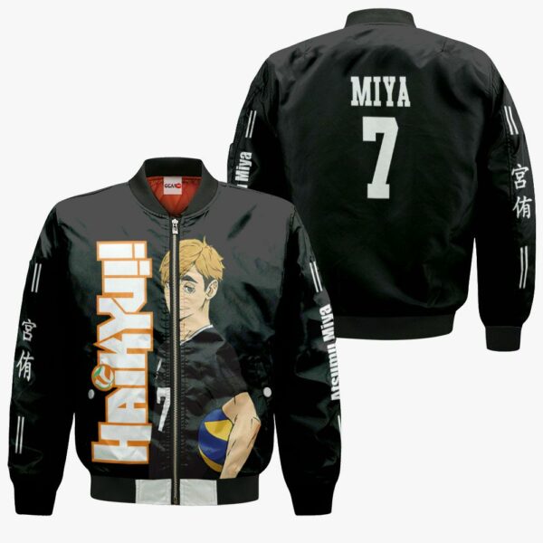 Inarizaki Atsumu Miya Hoodie Haikyuu Anime Merch Clothes 4