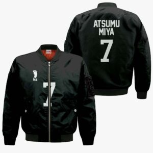 Inarizaki Atsumu Miya Hoodie Uniform Number 7 Haikyuu Anime Shirts 11