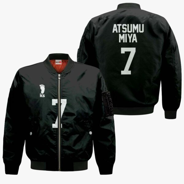 Inarizaki Atsumu Miya Hoodie Uniform Number 7 Haikyuu Anime Shirts 5