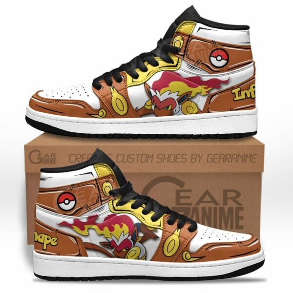 Infernape Shoes Custom Pokemon Anime Sneakers 1