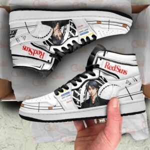 Initial D Ryosuke Takahashi Shoes Custom Anime Sneakers 5