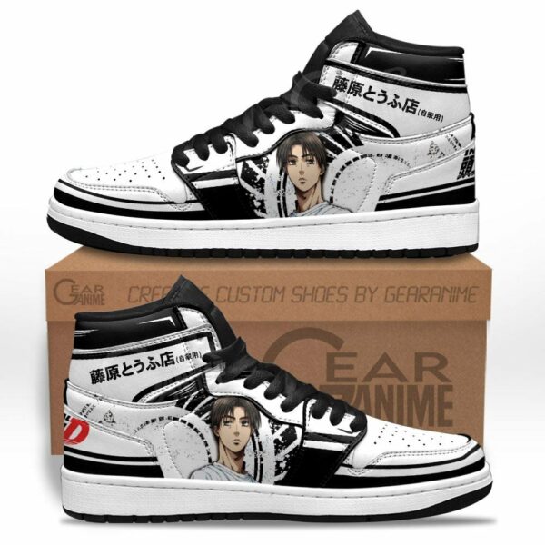 Initial D Takumi Fujiwara Shoes Custom Anime Sneakers 1