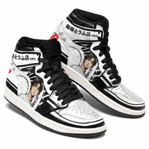 Initial D Takumi Fujiwara Shoes Custom Anime Sneakers 6