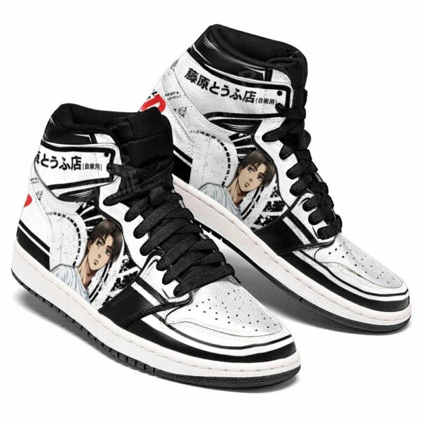 Initial D Takumi Fujiwara Shoes Custom Anime Sneakers 3