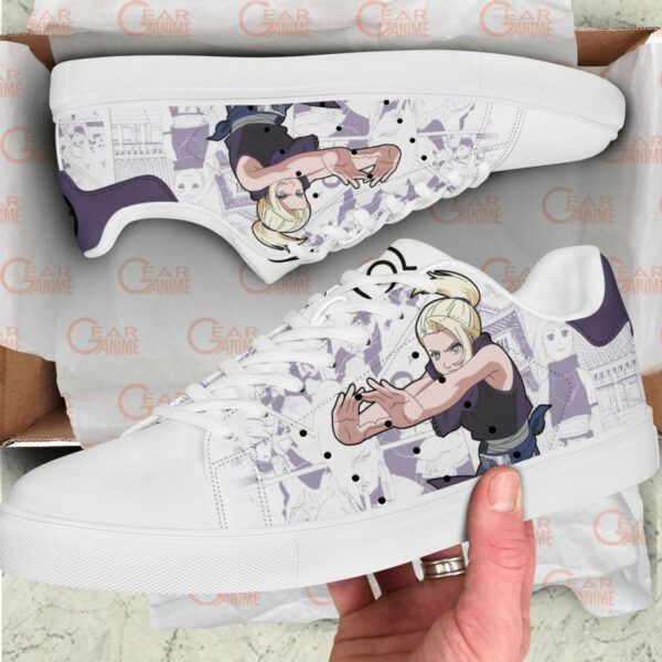 Ino Yamanaka Skate Shoes Custom Naruto Anime Sneakers 2