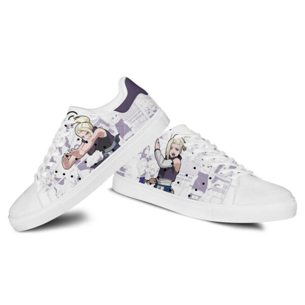 Ino Yamanaka Skate Shoes Custom Naruto Anime Sneakers 3