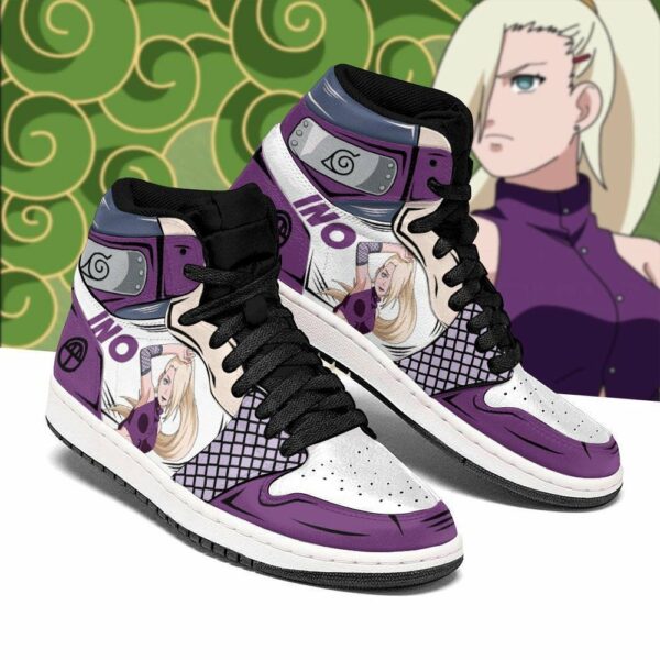 Ino Yamanaka Sneakers Symbol Costume Boots Anime Shoes 1