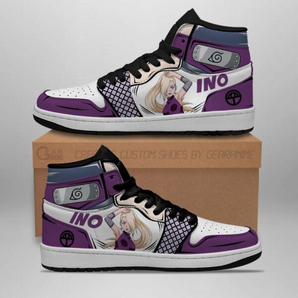 Ino Yamanaka Sneakers Symbol Costume Boots Anime Shoes 2