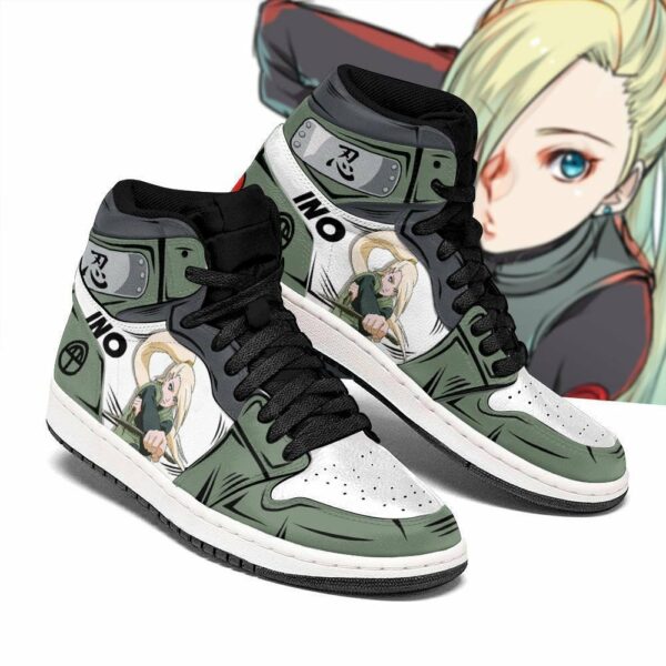 Ino Yamanaka Sneakers Uniform Costume Anime Shoes 1
