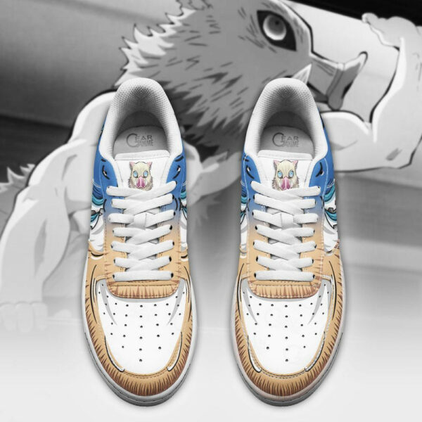 Inosuke Air Shoes Custom Sword Demon Slayer Sneakers 4