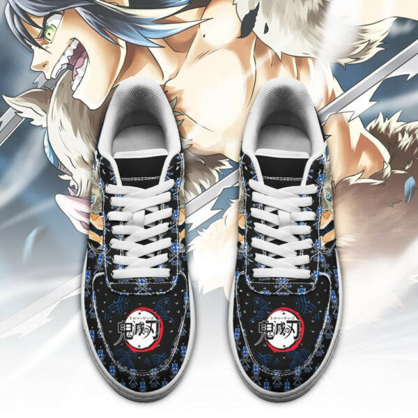 Inosuke Shoes Custom Demon Slayer Anime Sneakers Fan PT05 2