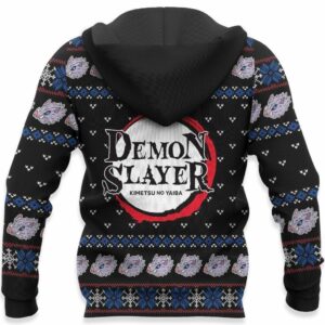 Inosuke Ugly Christmas Sweater Kimetsu Anime Xmas Gift Custom Clothes 12