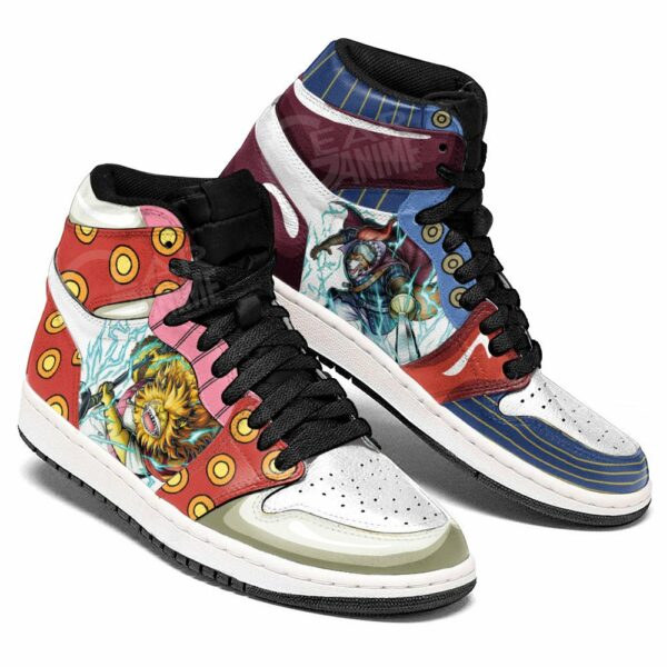 Inuarashi and Nekomamushi Shoes Custom One Piece Anime Sneakers 3