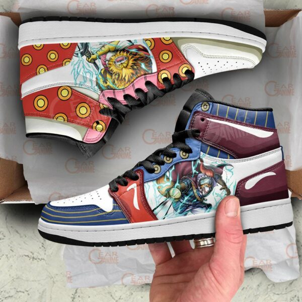 Inuarashi and Nekomamushi Shoes Custom One Piece Anime Sneakers 2