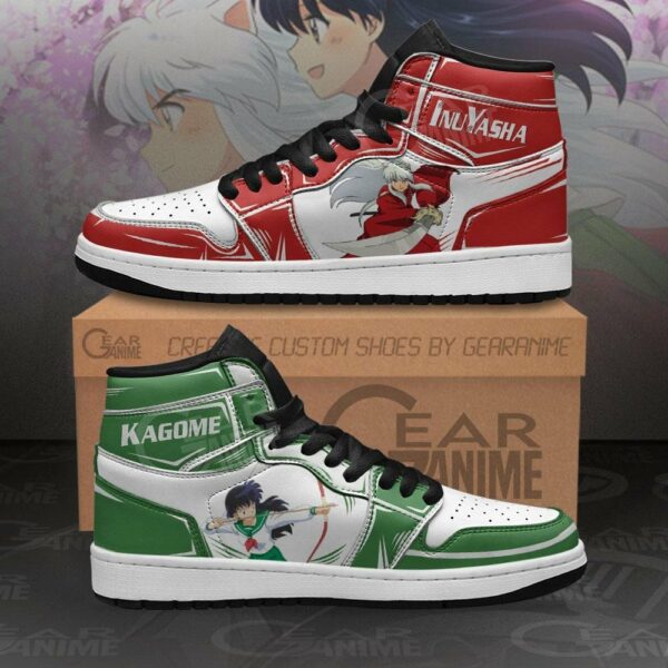 Inuyasha and Kagome Shoes Custom Inuyasha Anime Sneakers 1