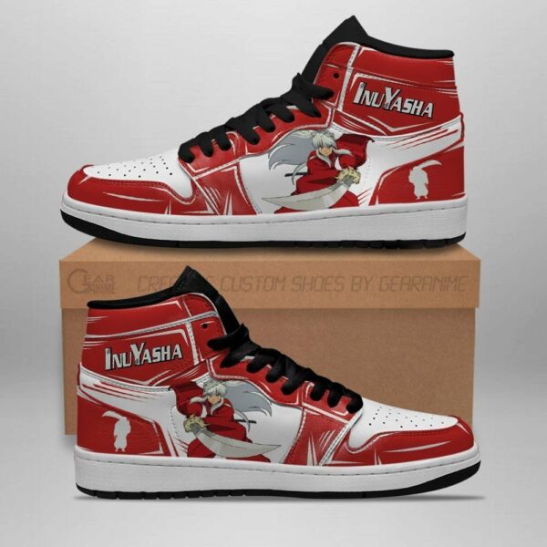 Inuyasha Fight Shoes Inuyasha Shoes Leather Sneakers 1