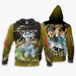 Isaac Netero Hoodie Custom Anime HxH Merch Clothes 8