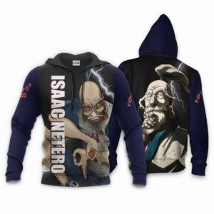 Isaac Netero Hoodie HxH Anime Jacket Shirt 8