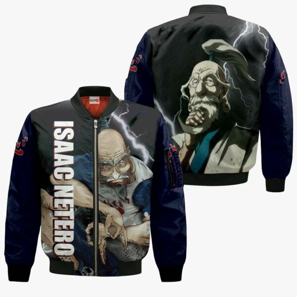 Isaac Netero Hoodie HxH Anime Jacket Shirt 4