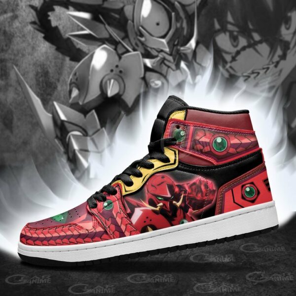 Issei Hyoudou Shoes Custom Dragon Suit High School DxD Anime Sneakers 3