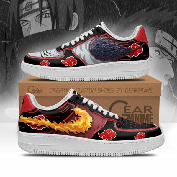 Itachi and Kisame Air Shoes Akatsuki Custom Anime Sneakers 1