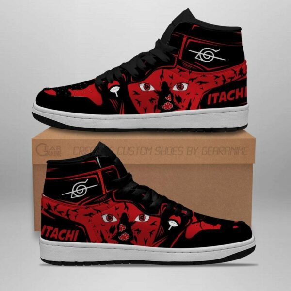 Itachi Eyes Shoes Custom Anime Sneakers 4