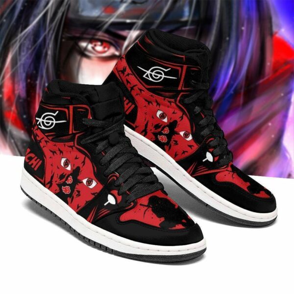 Itachi Eyes Shoes Custom Anime Sneakers 1