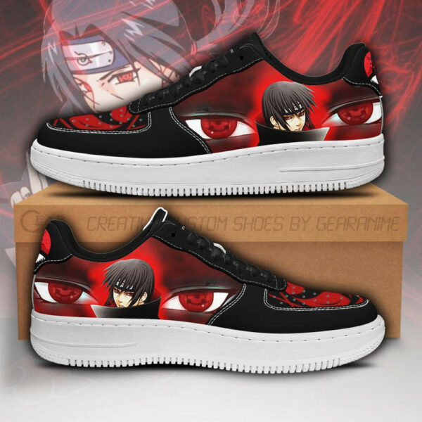 Itachi Sharingan Air Shoes Custom Anime Sneakers 1