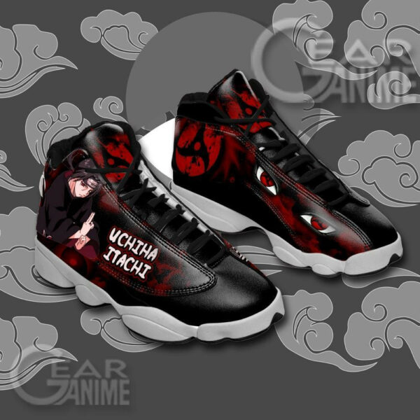 Itachi Shoes Jutsu Sharingan Eyes Custom Anime Sneakers 3