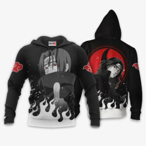 Itachi Uchiha Hoodie Custom Anime Naruto Shippuden Merch Clothes Style 8