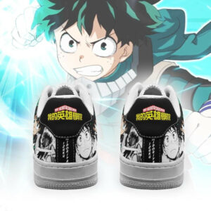 Izuku Midoriya Air Shoes Custom Deku My Hero Academia Anime Sneakers 5