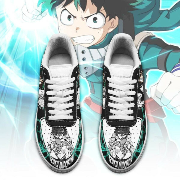 Izuku Midoriya Air Shoes Custom Deku My Hero Academia Anime Sneakers 2