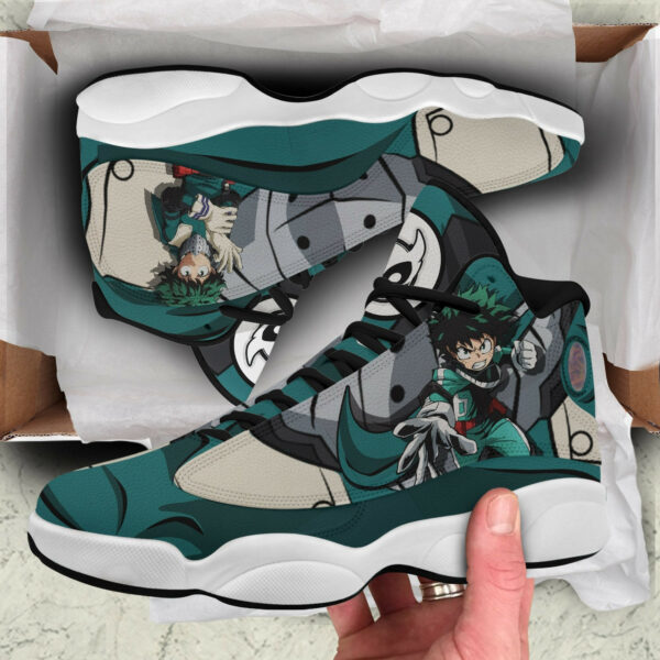 Izuku Midoriya Deku Shoes Custom Anime My Hero Academia Sneakers 4