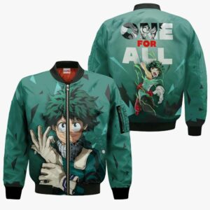 Izuku Midoriya Hoodie One For All My Hero Academia Anime Shirt 9