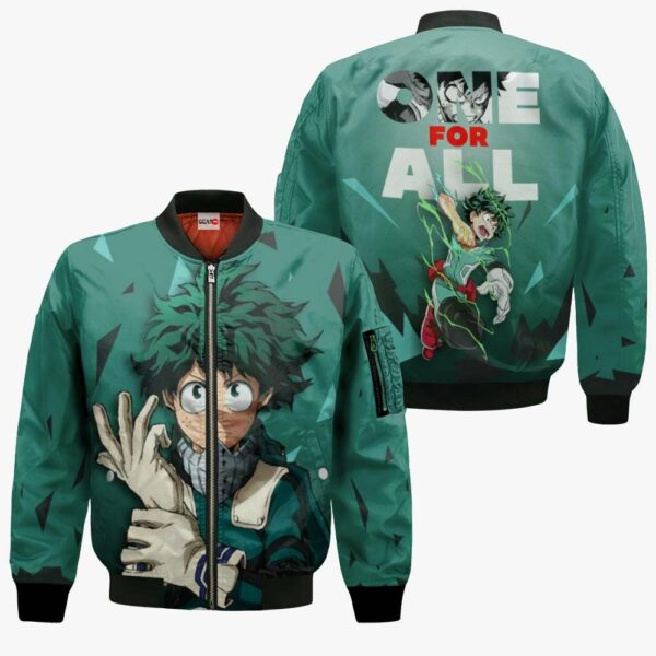 Izuku Midoriya Hoodie One For All My Hero Academia Anime Shirt 4