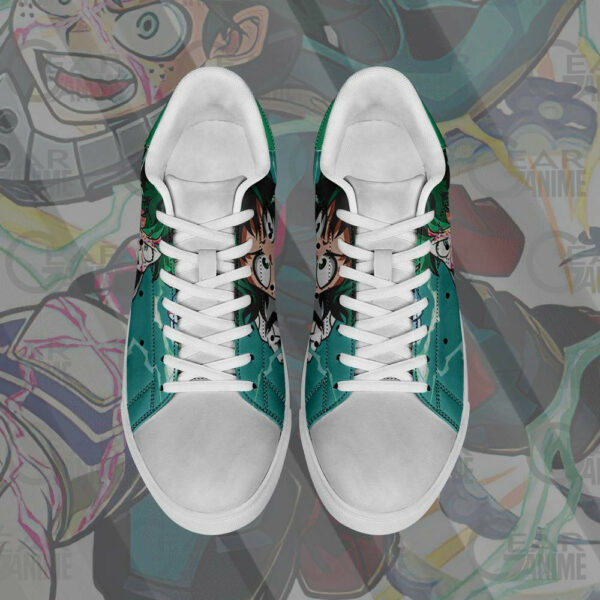 Izuku Midoriya Skate Shoes Custom Deku My Hero Academia Anime Sneakers 3