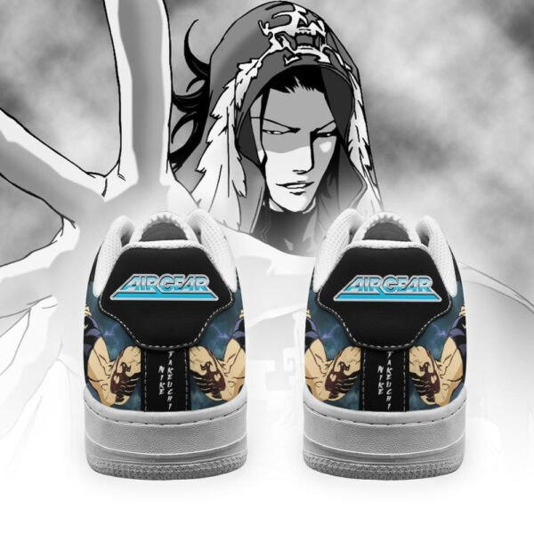 Jade King Takeuchi Air Gear Sneakers Custom Anime Shoes 4