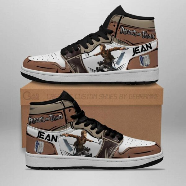 Jean Kirstein Shoes Attack On Titan Anime Shoes 1