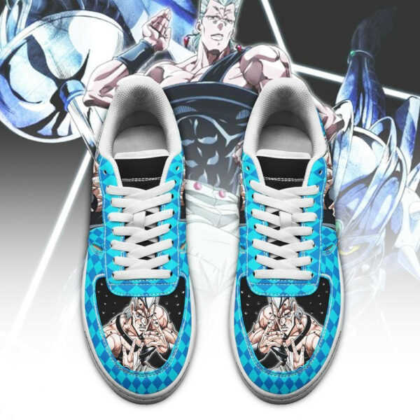 Jean Pierre Polnareff Shoes JoJo Anime Sneakers Fan Gift Idea PT06 2