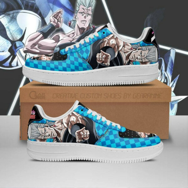 Jean Pierre Polnareff Shoes JoJo Anime Sneakers Fan Gift Idea PT06 1