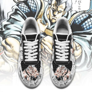 Jean Pierre Polnareff Shoes Manga Style JoJo’s Anime Sneakers Fan Gift PT06 4