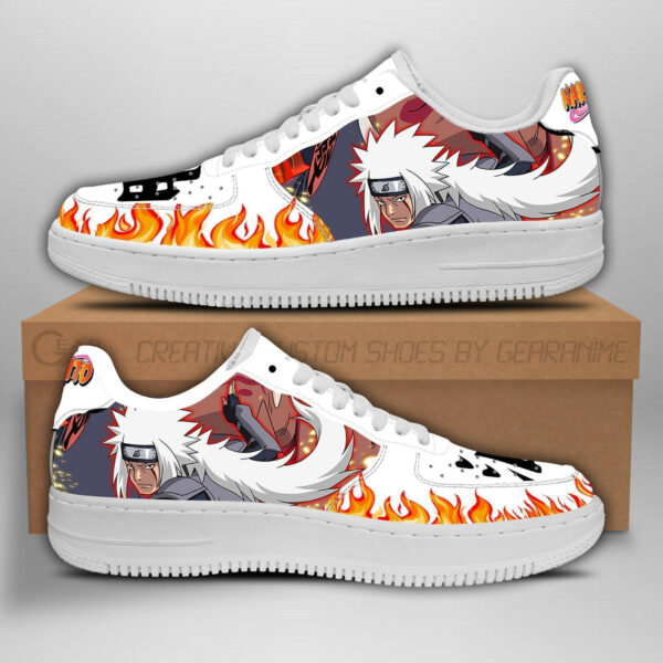 Jiraiya Air Shoes Custom Naruto Anime Sneakers 1