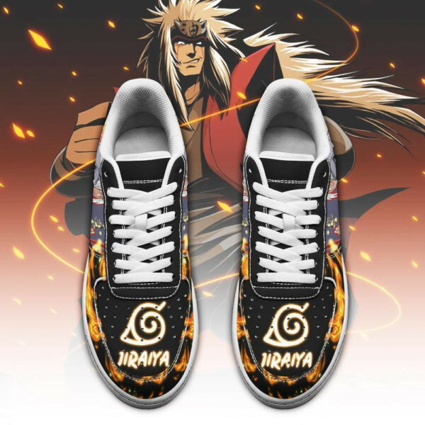 Jiraiya Air Shoes Custom Skill Power Naruto Anime Sneakers 2