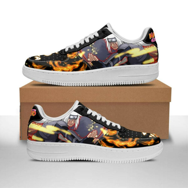 Jiraiya Air Shoes Custom Skill Power Naruto Anime Sneakers 1