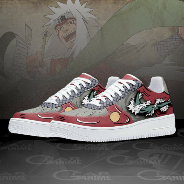 Jiraiya Air Shoes Sage Custom Naruto Anime Sneakers 2