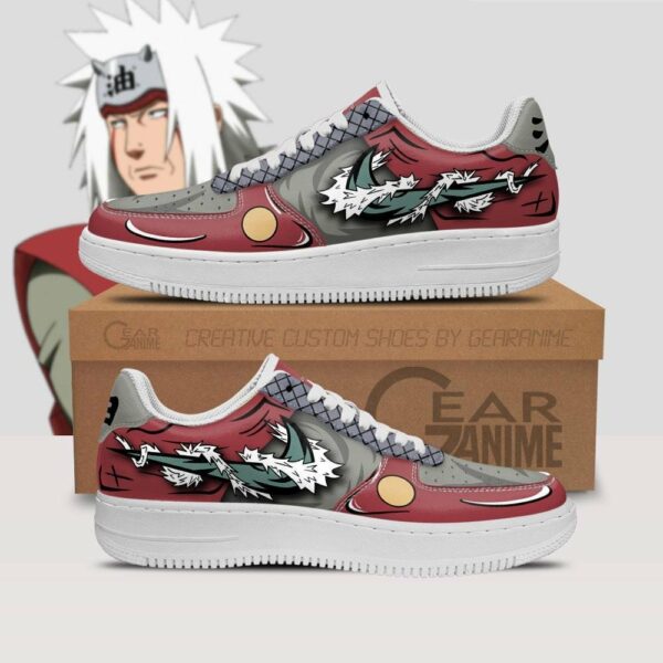 Jiraiya Air Shoes Sage Custom Naruto Anime Sneakers 1