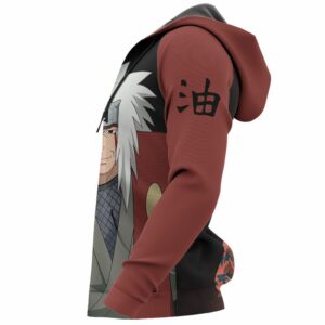 Jiraiya Hoodie Shirt Naruto Anime Zip Jacket 11